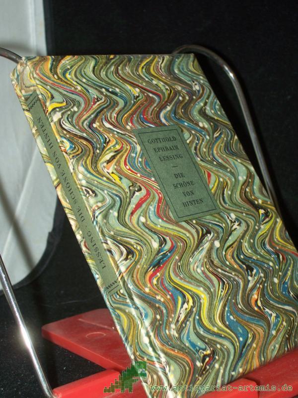 Product image 1 of the product “Die Schöne von hinten : Lieder u. Fabeln / von Gotthold Ephraim Lessing. Mit Lithogr. nach Kupferstichen von Daniel Chodowiedki. Ausgew. von Ingrid Sommer ”