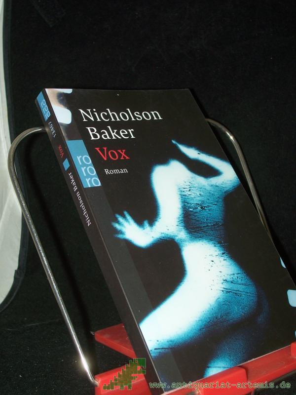 Artikelbild 1 des Artikels “Vox : Roman / Nicholson Baker. Dt. von Eike Schönfeld “