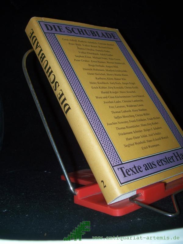 Product image 1 of the product “Die Schublade Band. 2. / Hrsg. von Hinnerk Einhorn u. Roswitha Jendryschik ”