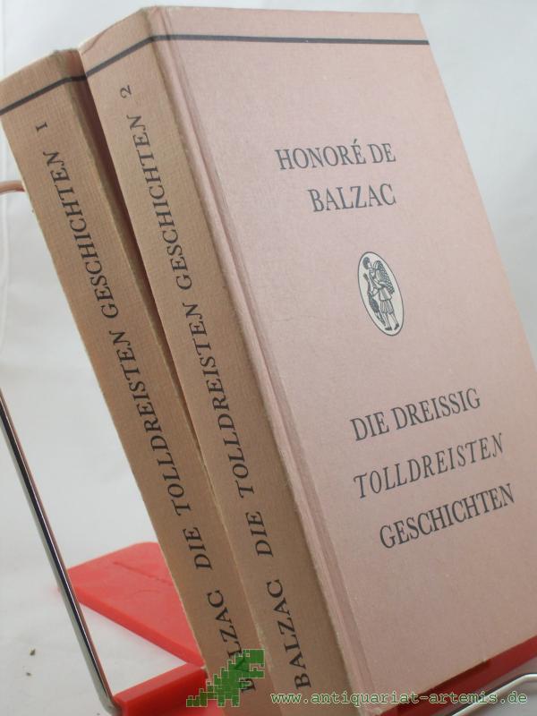 Product image 1 of the product “Die dreissig tolldreisten Geschichten : genannt contes drôlatiques / Honoré de Balzac. Mit 400 Ill. von Gustave Doré. [Aus d. Franz. übertr. von Benno Rüttenauer] ”