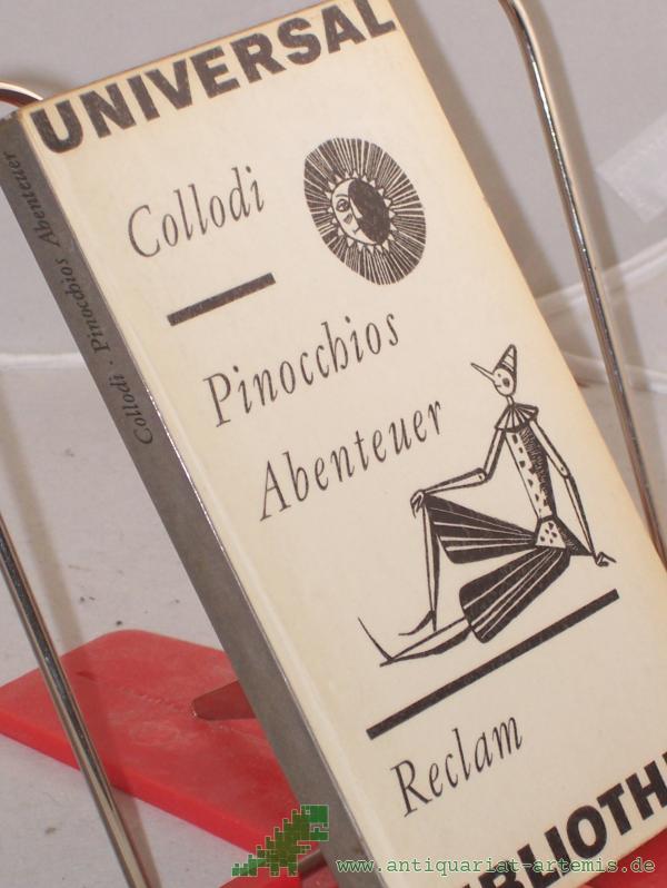 Artikelbild 1 des Artikels “Pinocchios Abenteuer : Erzählung / Carlo Collodi. Aus d. Italien. Übertr. von Paula Goldschmidt. 16 Illustrationen in Holzstichmanier von Rolf F. Müller “