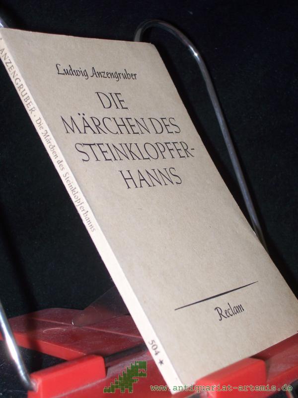 Product image 1 of the product “Die Märchen des Steinklopferhanns / Ludwig Anzengruber ”