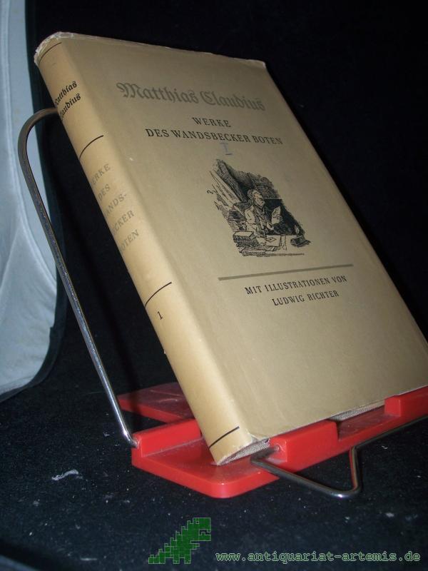 Artikelbild 1 des Artikels “Claudius, Matthias: Werke des Wandsbecker Boten Teil: Bd. 1 “