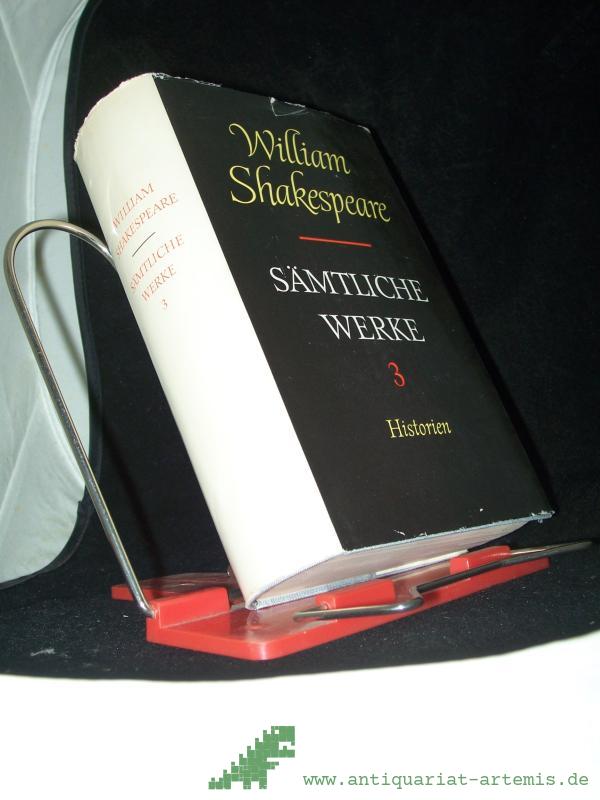 Product image 1 of the product “Shakespeare, William: Sämtliche Werke Teil: 3., Historien ”