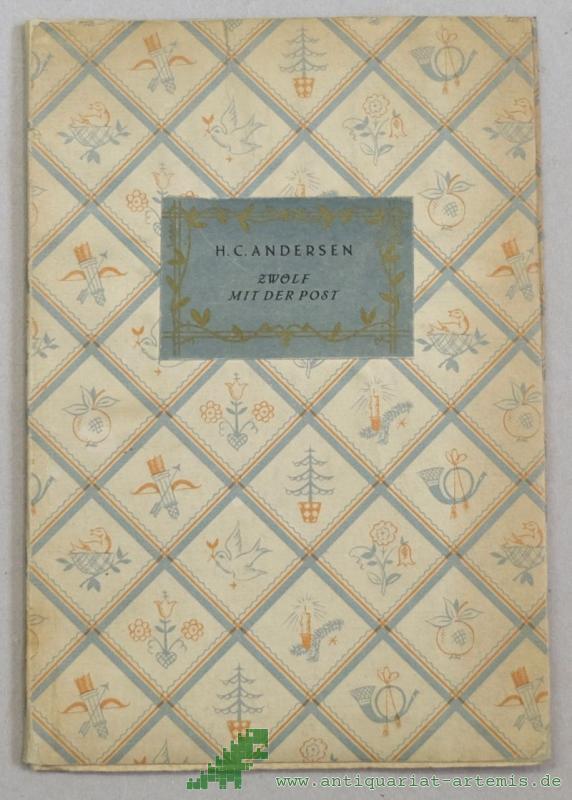 Artikelbild 1 des Artikels “Das Märchen von den Zwölfen mit der Post / H. C. Andersen. [Die Druckstöcke zeichnete u. schnitt Ellen Beck. Überr. zum Jahreswechsel 1925/1926 von I. G. Schelter & Giesecke und Papierfabrik Zerkall b. Düren Renker & Söhne] “