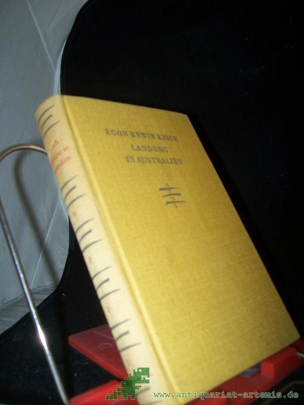 Product image 1 of the product “Landung in Australien : Reisebericht / Egon Erwin Kisch ”