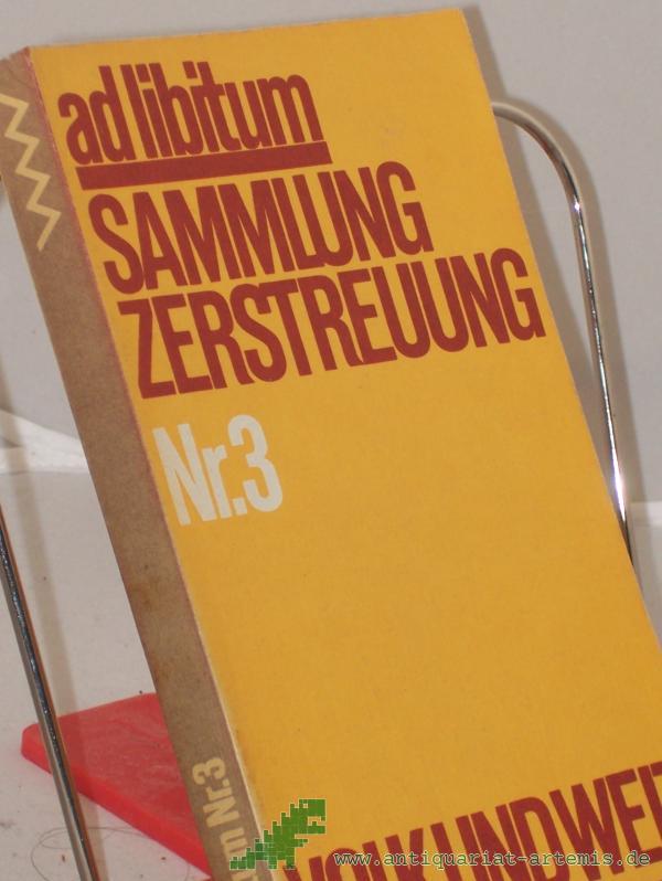 Product image 1 of the product “ad libitum: Sammlung Zerstreuung Nr. 3 ”