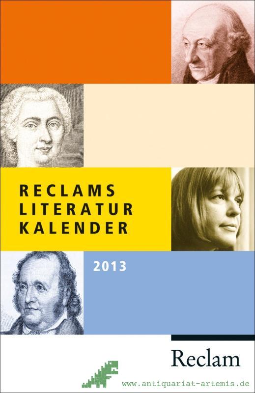 Artikelbild 1 des Artikels “Reclams Literatur-Kalender 2013 “