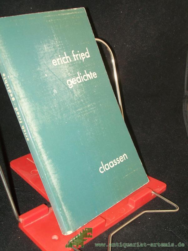 Artikelbild 1 des Artikels “Gedichte / Erich Fried “