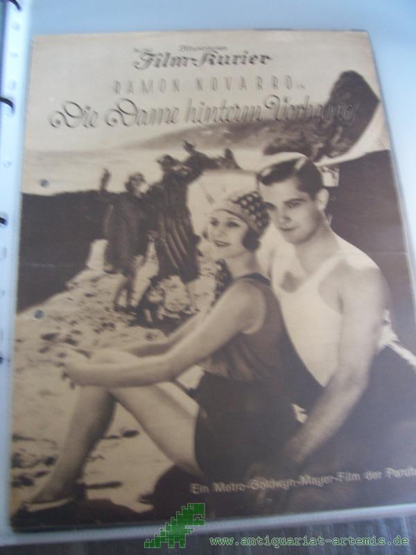 Product image 1 of the product “Nummer 1141, 1929, Die Dame hinterm Vorhang, mit Ramon Novarro ”