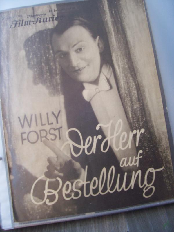 Product image 1 of the product “Nummer 1510, 1931, Der Herr auf Bestellung mit Willy Forst ”