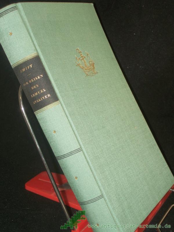 Product image 1 of the product “Reisen in verschiedene ferngelegene Länder der Erde von Lemuel Gulliver, erst Wundarzt, später Kapitän mehrerer Schiffe / Jonathan Swift. Dt. von Friedrich Kottenkamp. Bericht. u. erg. Übertr. Ill. von Josef Hegenbarth ”