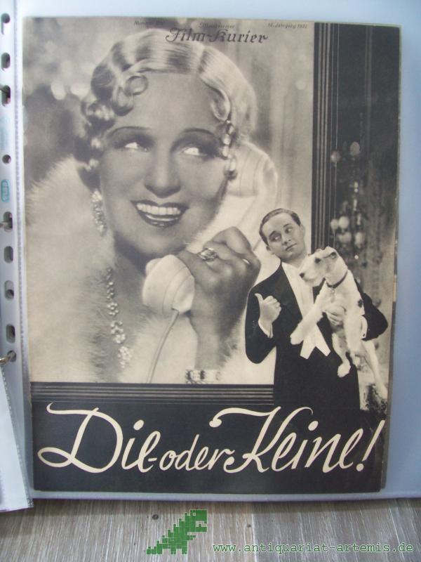 Artikelbild 1 des Artikels “Nummer 1837, 1932, Die oder Keine! “