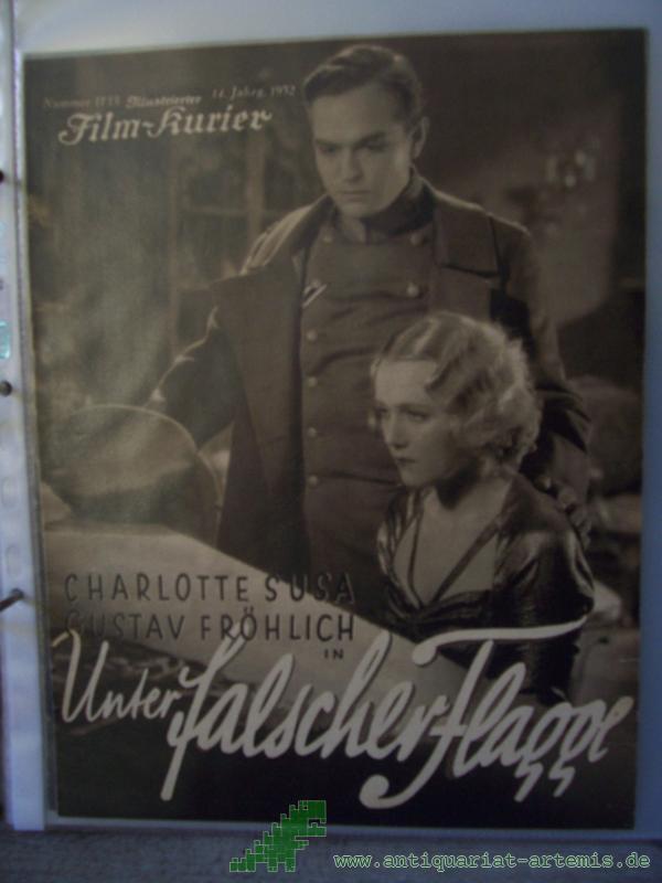 Product image 1 of the product “No 1733, 1932, Unter falscher Flagge. Mit Charlotte Susa und Gustav Fröhlich ”