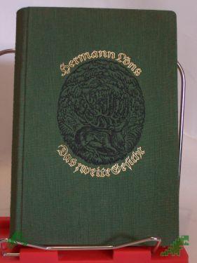 Product image 1 of the product “Das zweite Gesicht : Eine Liebesgeschichte / Hermann Löns ”