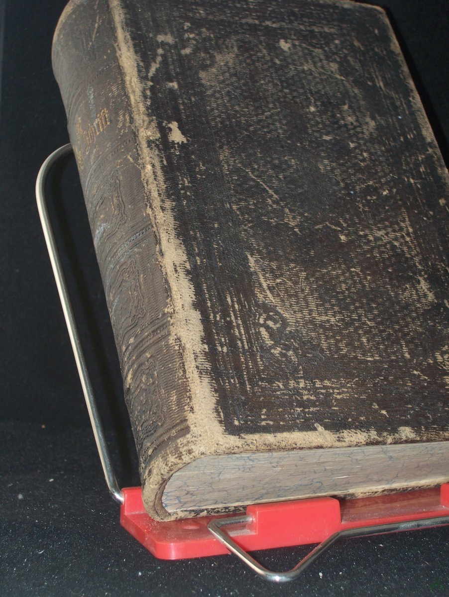 Artikelbild 2 des Artikels “Die Bibel oder die ganze Heilige Schrift des Alten und Neuen Testaments nach der deutschen Übersetzung Dr. Martin Luthers * Stereotyp-Ausgabe “