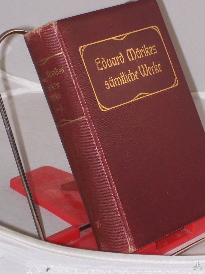 Artikelbild 2 des Artikels “Sämtliche Werke in 6 Teilen / Eduard Mörike. Hrsg. von Rudolf Krauß “