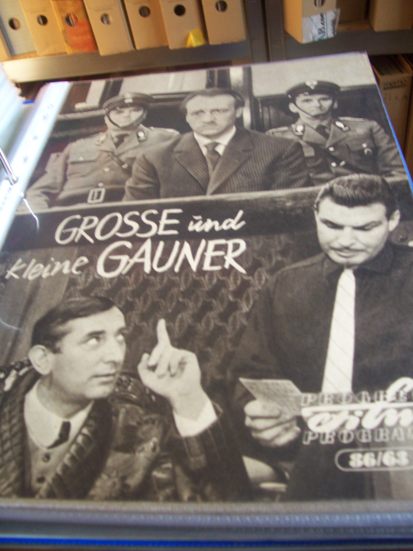 Artikelbild 1 des Artikels “86/63 Grosse und kleine Gauner “