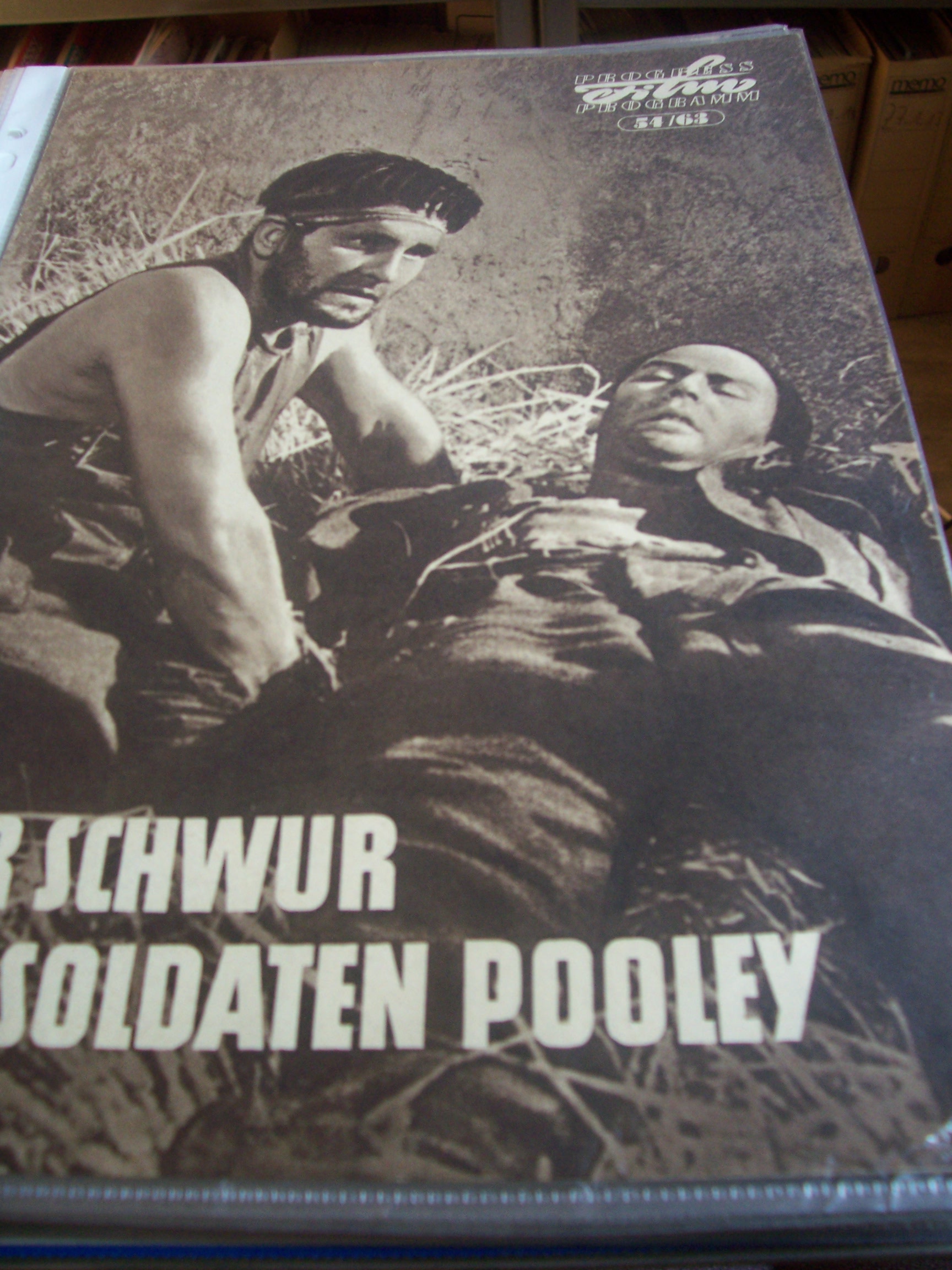 Artikelbild 1 des Artikels “54/63 Der Schwur des Soldaten Pooley “