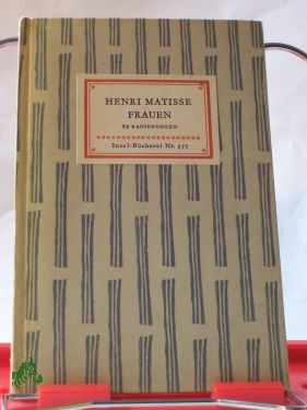 Artikelbild 1 des Artikels “Frauen : 32 Radierungen / Henri Matisse. Geleitw.: Hans Hildebrandt “