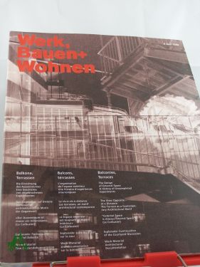 Artikelbild 1 des Artikels “6/1994 balkone, terassen “