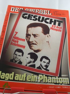Artikelbild 1 des Artikels “17/1985 Jagd auf ein Phantom, KZ Arzt Mengele “