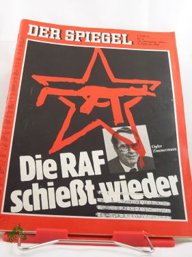 Artikelbild 1 des Artikels “6/1985 die RAF schießt wieder, Opfer Zimmermann “