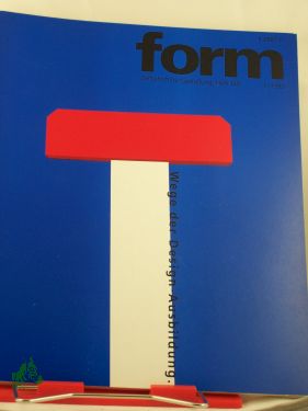 Artikelbild 1 des Artikels “Heft 149 I - 1995, Wege der Design Ausbildung “