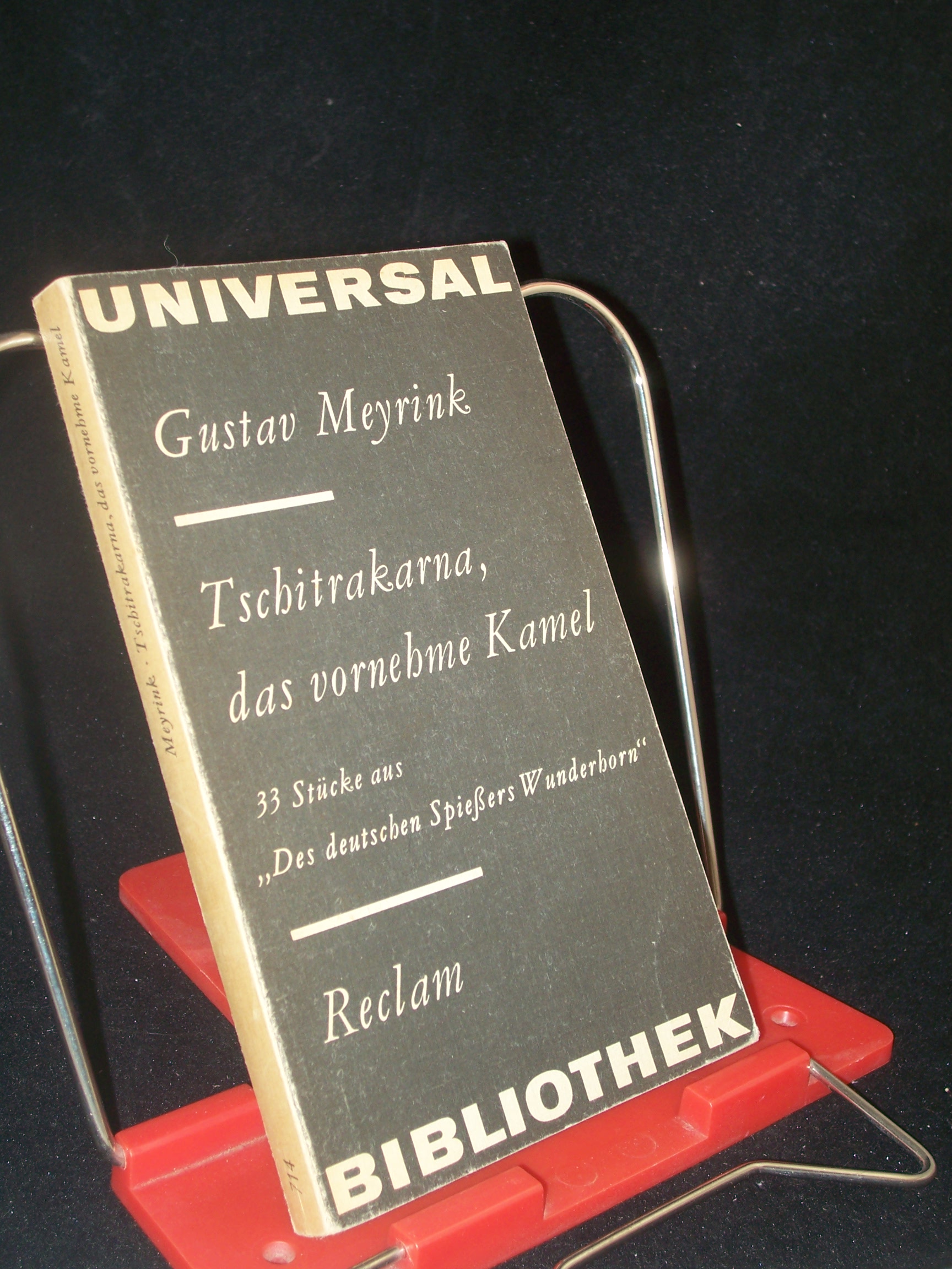 Artikelbild 1 des Artikels “Tschitrakarna, das vornehme Kamel : 33 Stücke aus 