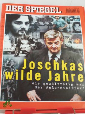 Artikelbild 1 des Artikels “DER SPIEGEL 2/2001, Joschkas wilde Jahre “