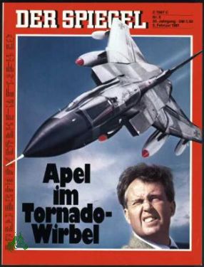 Artikelbild 1 des Artikels “DER SPIEGEL 6/1981, Apel im Tornado-Wirbel “