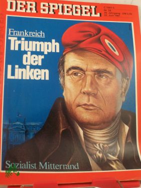 Artikelbild 1 des Artikels “DER SPIEGEL 26/1981, Frankreich - Triumph der Linken “