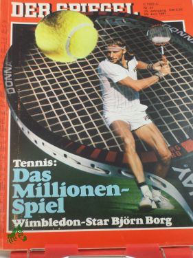 Artikelbild 1 des Artikels “DER SPIEGEL 27/1981, Tennis: Das Millionen-Spiel “