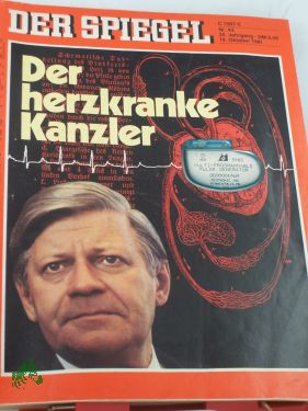 Artikelbild 1 des Artikels “DER SPIEGEL 43/1981, Der herzkranke Kanzler “