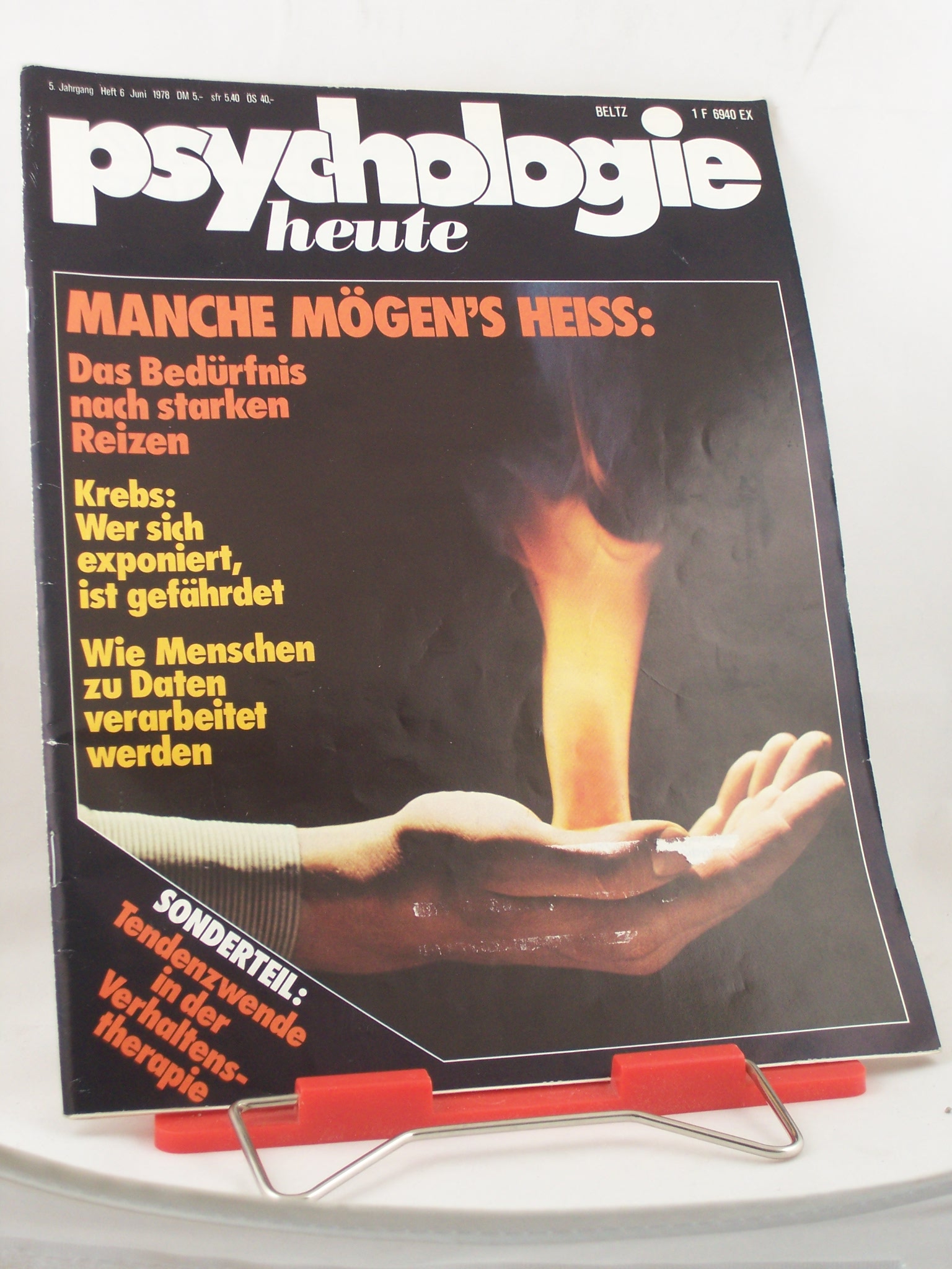 Artikelbild 1 des Artikels “6/1978, Manche mögens heiß “