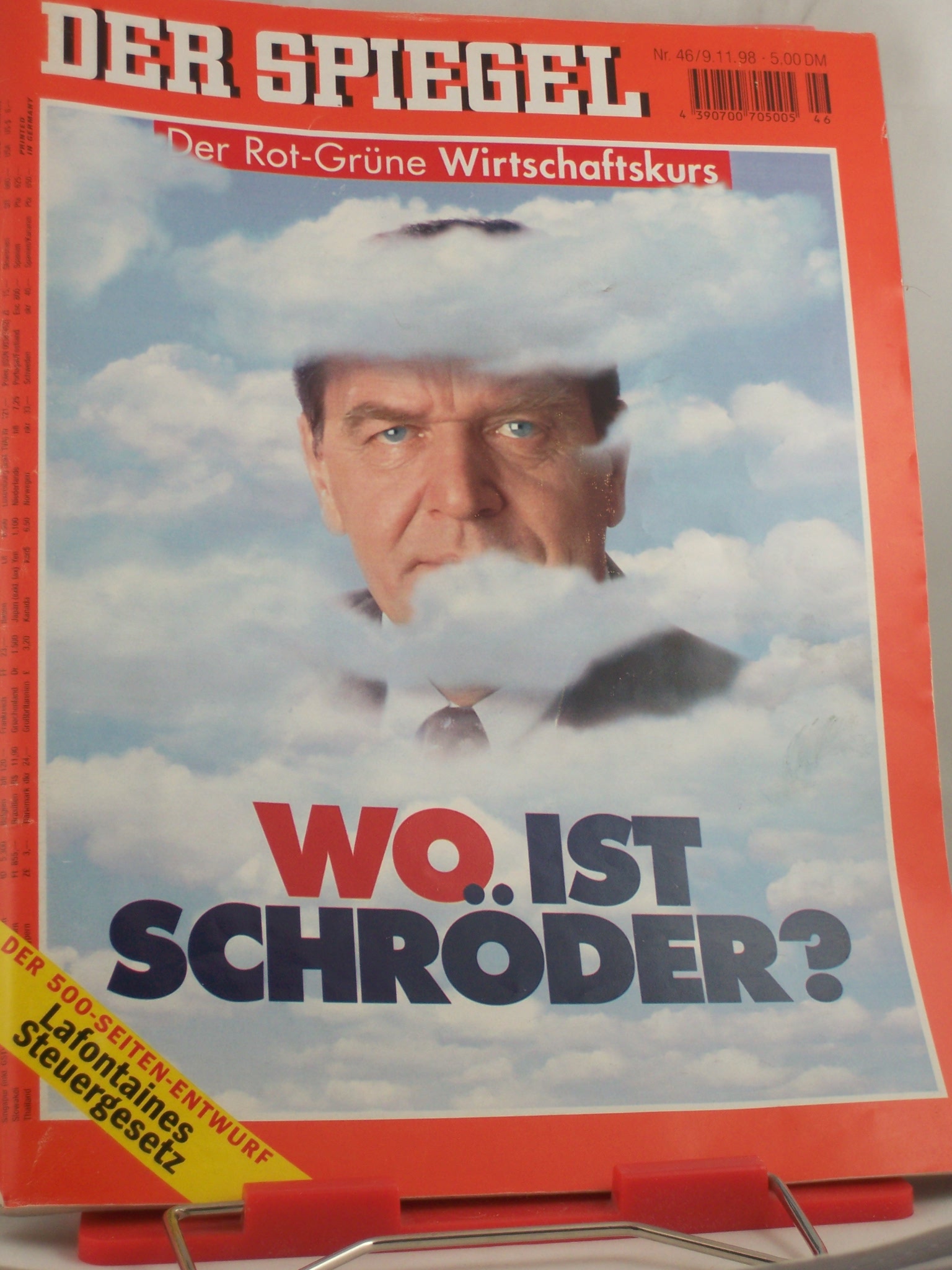 Artikelbild 1 des Artikels “46/1998, Wo ist Schröder “