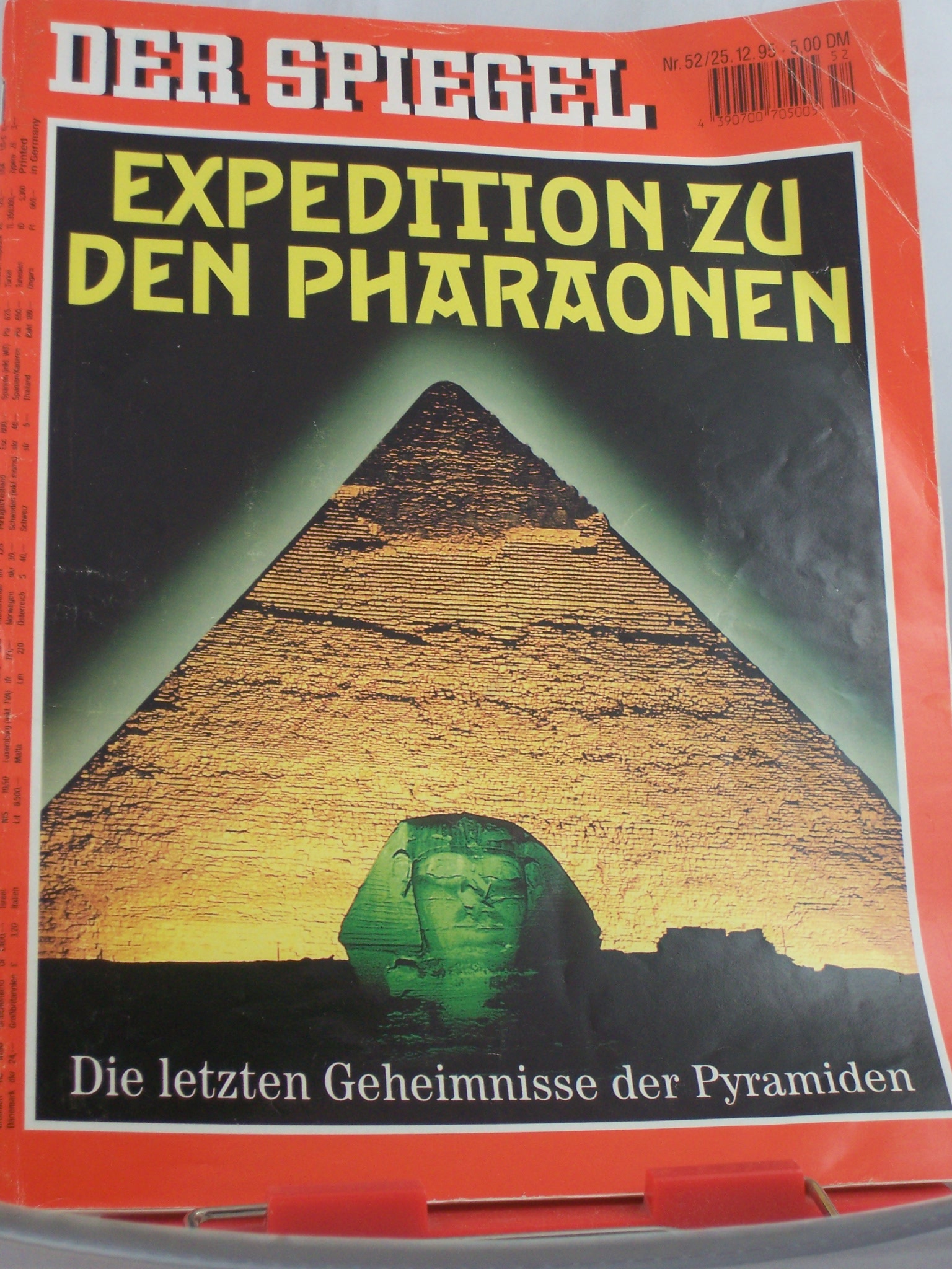 Artikelbild 1 des Artikels “52/1995, Expedition zu den Pharaonen “
