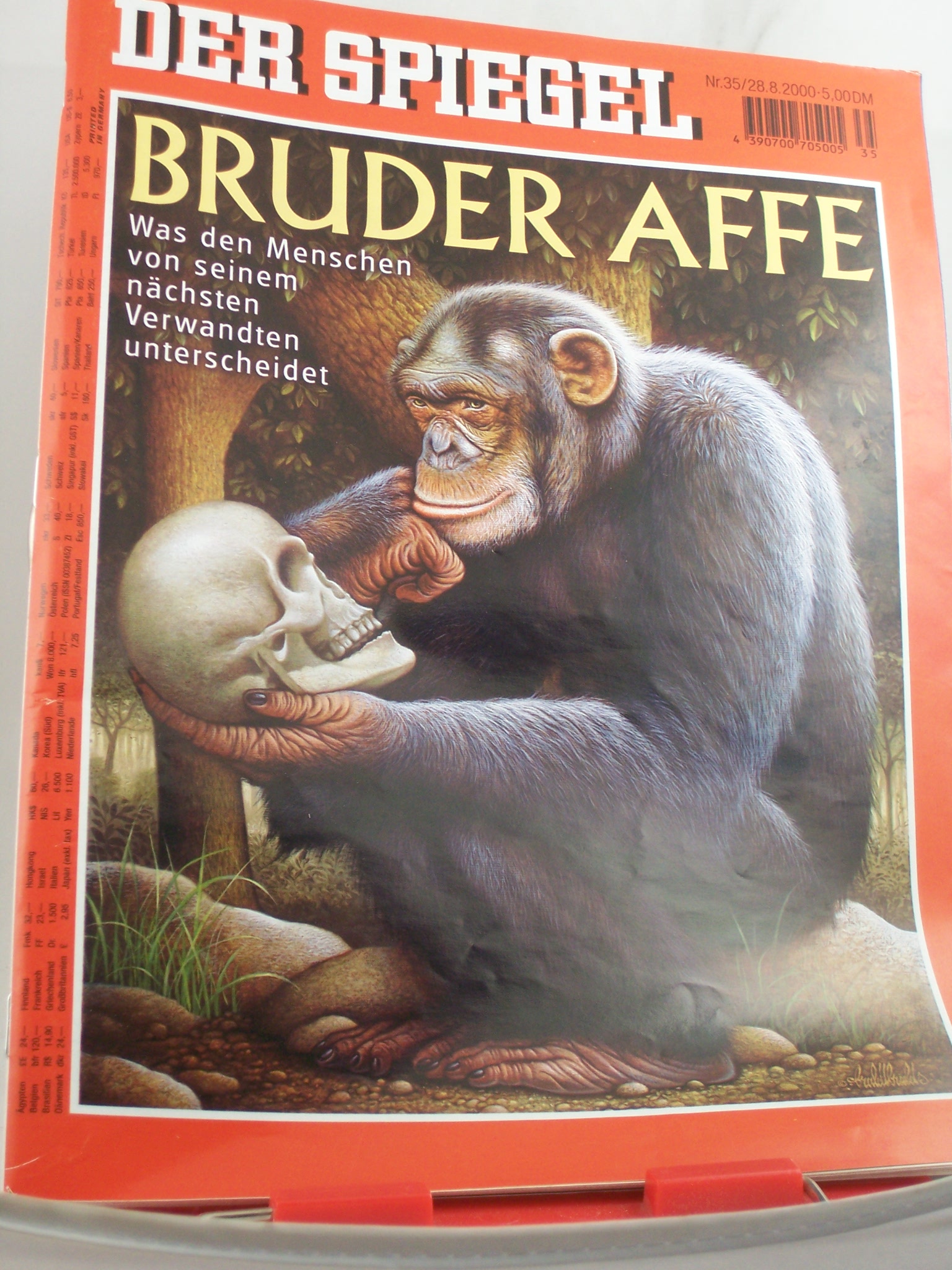 Artikelbild 1 des Artikels “35/2000, Bruder Affe “