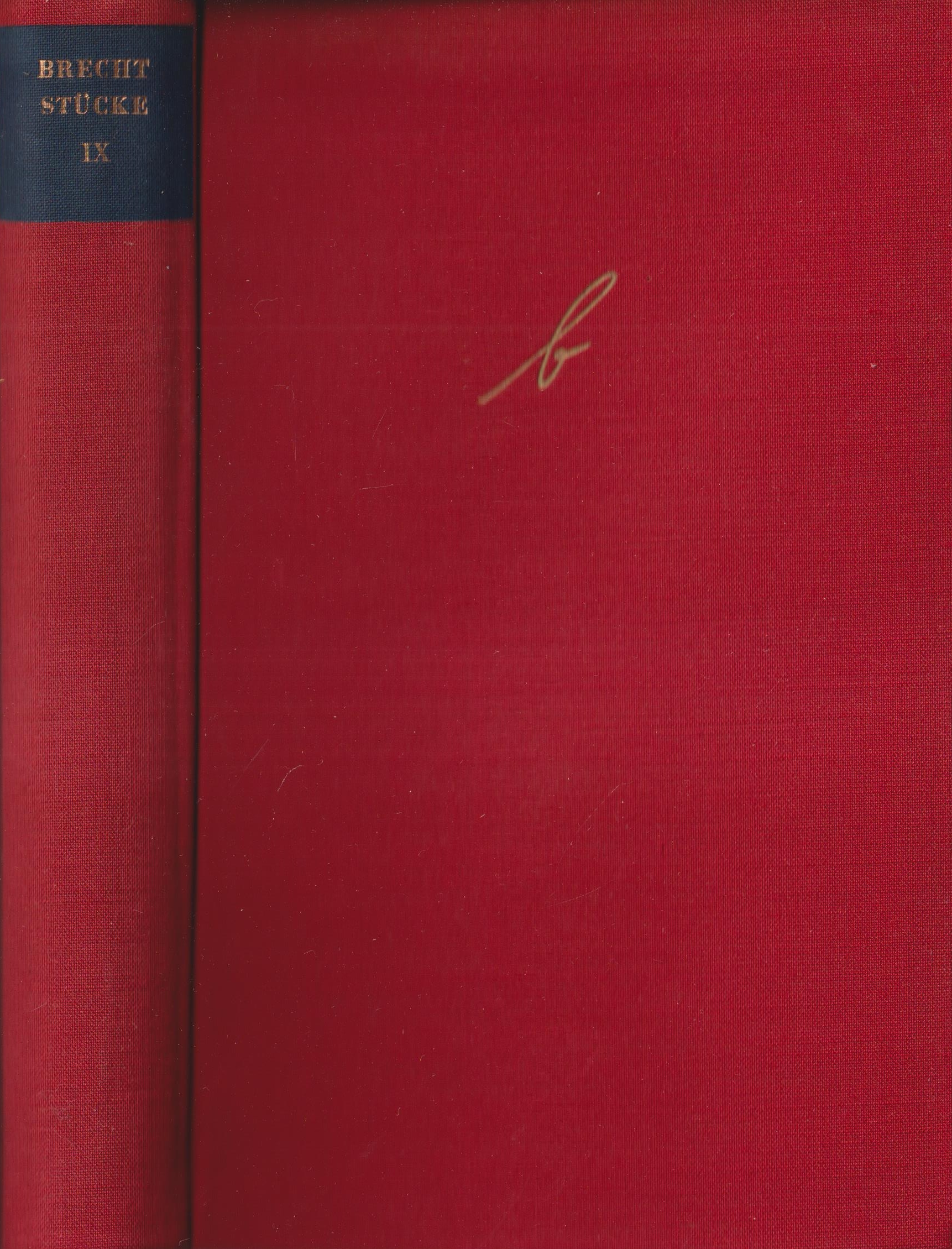 Artikelbild 1 des Artikels “Band 9, Stücke / Bertolt Brecht, Herr Puntila und sein Knecht Matti,
der aufhaltsame Aufstieg des Arturo Ui, Die Gesichte der Simone
Machard “