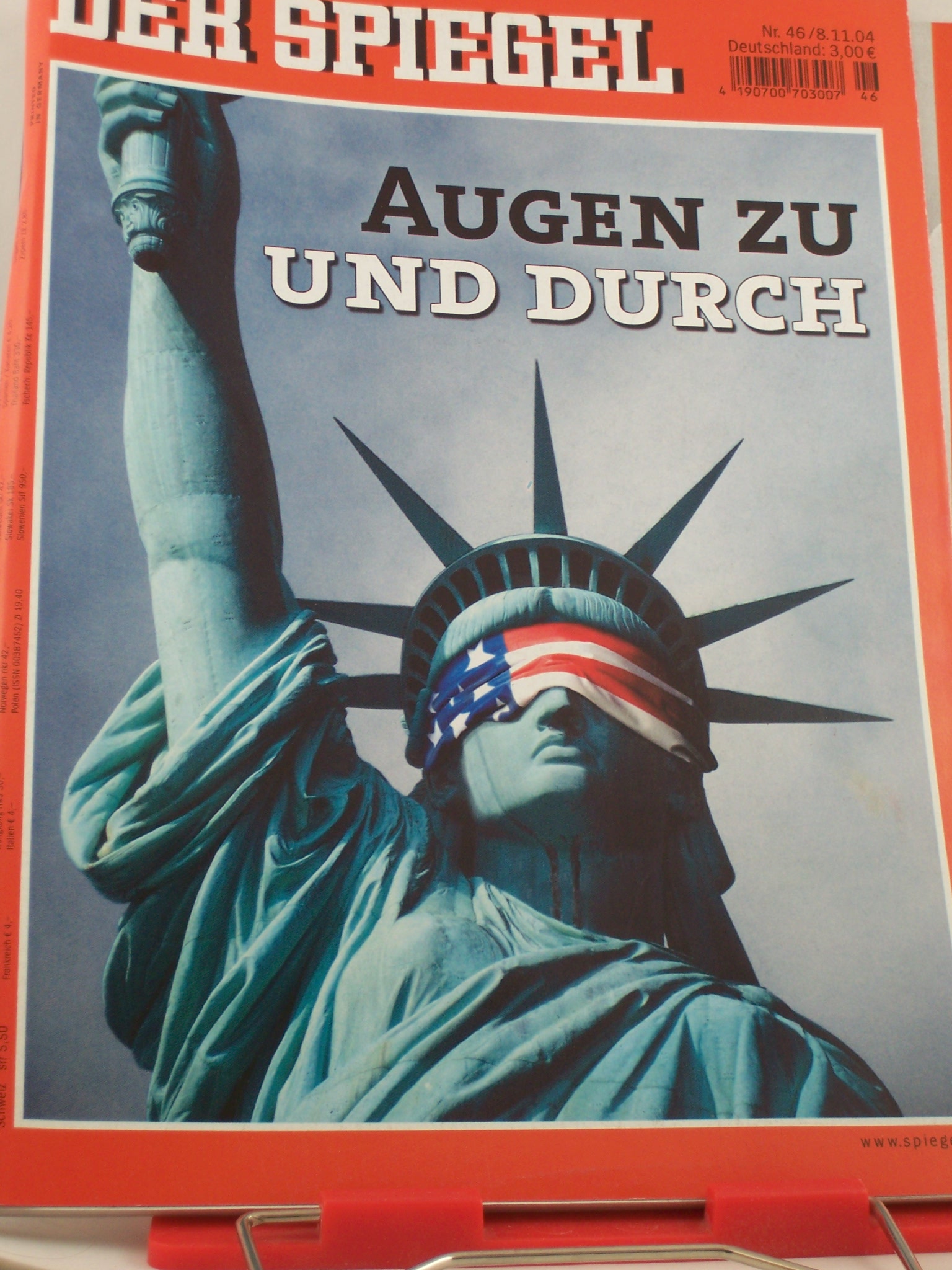 Artikelbild 1 des Artikels “46/2004, Augen zu und durch “