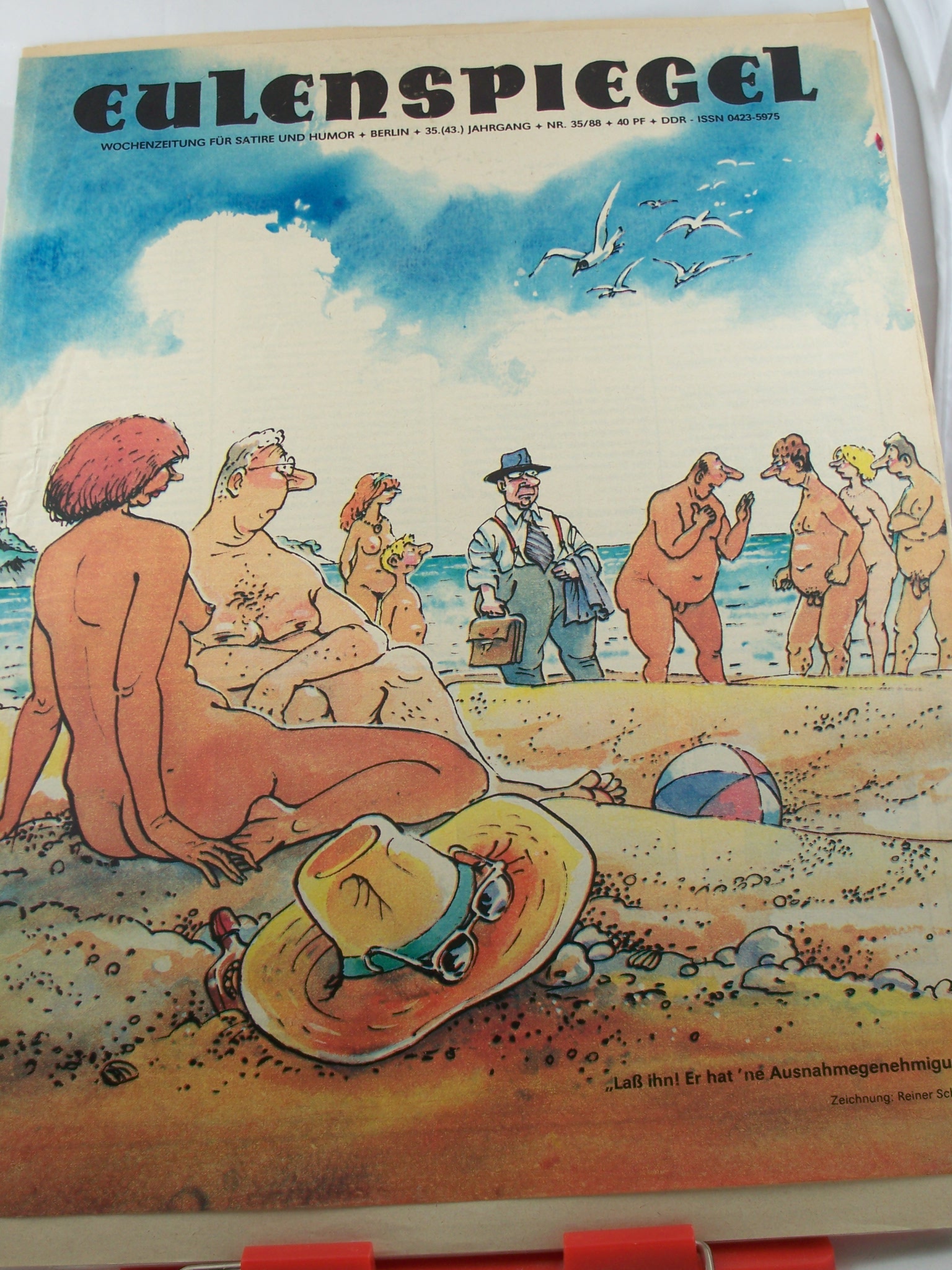 Artikelbild 1 des Artikels “35/88, Umschlaggestaltung von Reiner Schwalme, Peter Muzeniek “