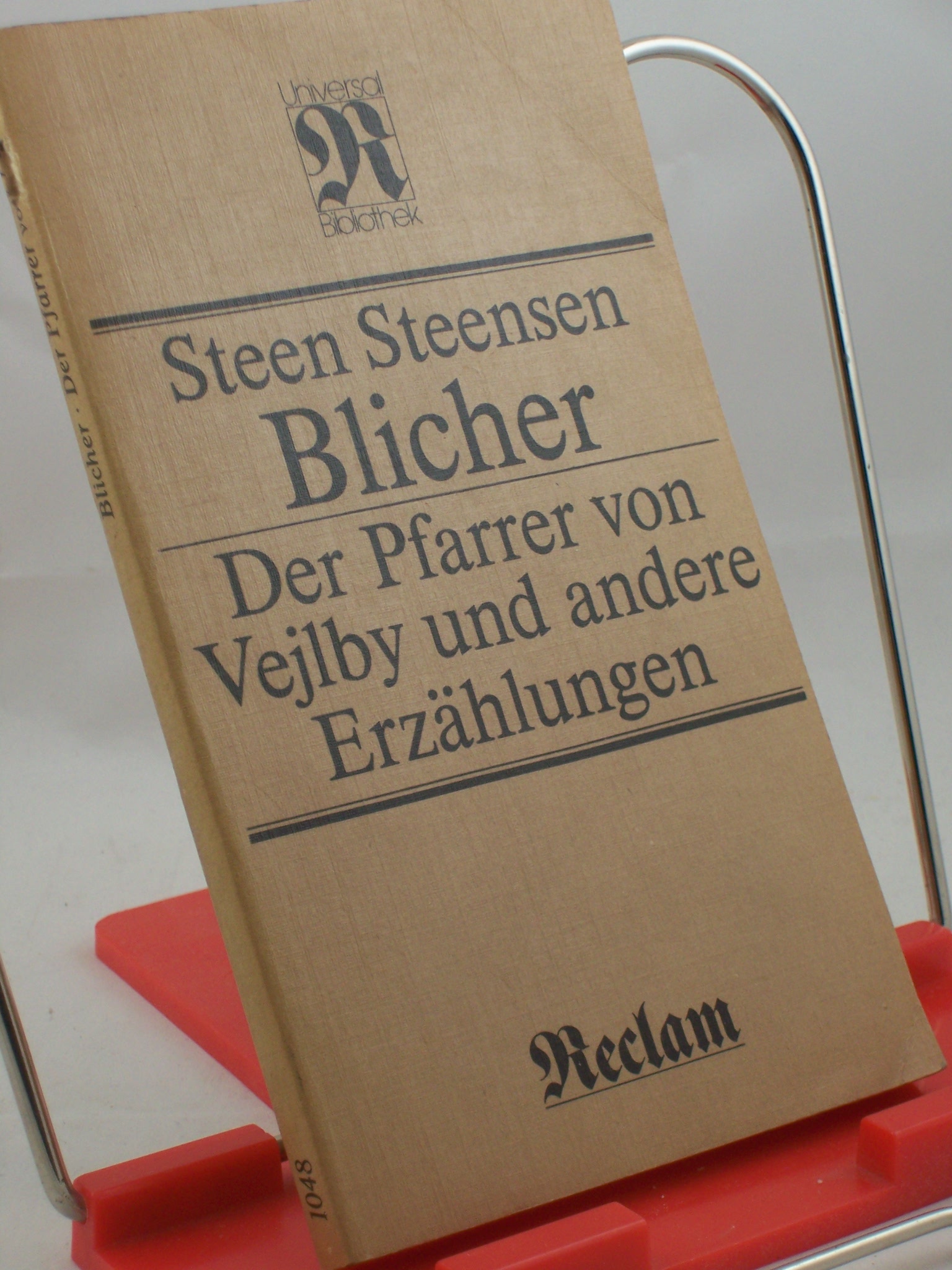 Artikelbild 1 des Artikels “Der Pfarrer von Vejlby und andere Erzählungen : aus d. Dän. / Steen
Steensen Blicher “