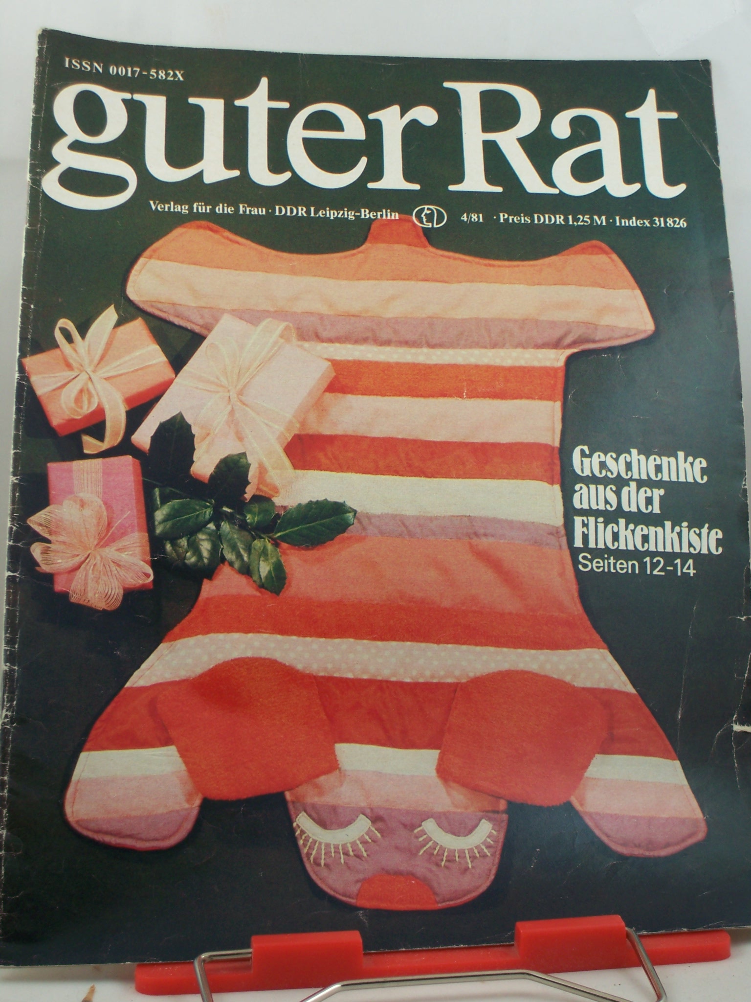 Artikelbild 1 des Artikels “4/1981, Geschenke aus der Flickenkiste “