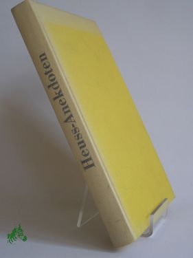 Artikelbild 1 des Artikels “Heuss-Anekdoten / Hanna Freilinghaus-Heuss “