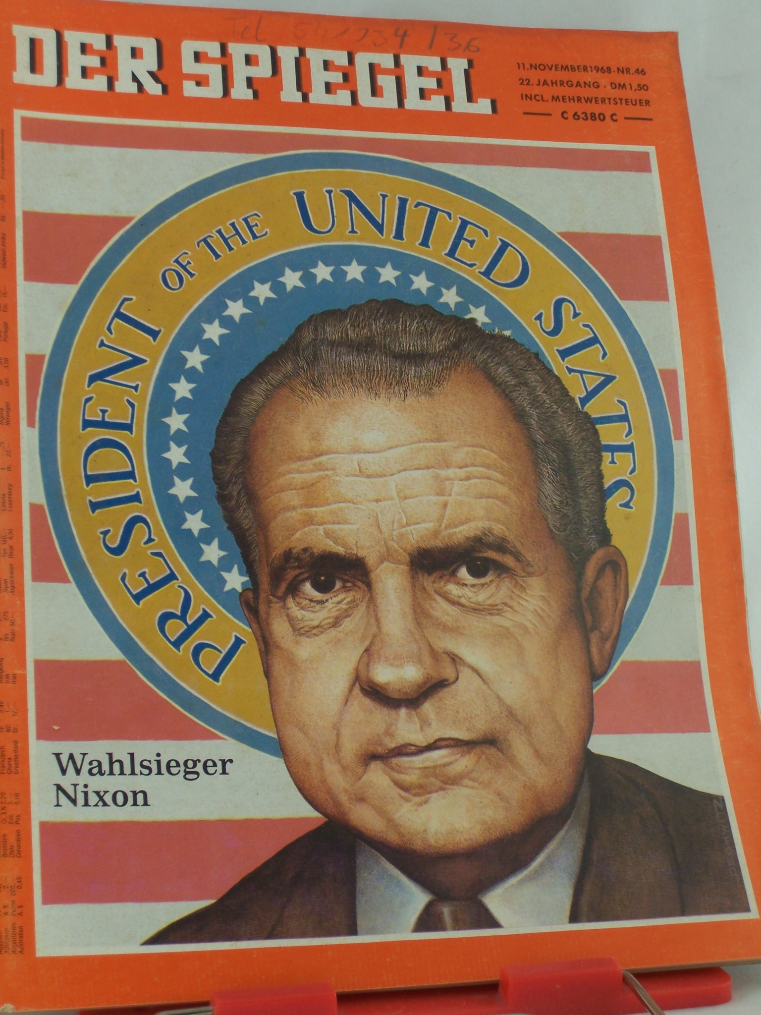 Artikelbild 1 des Artikels “46/1968, Wahlsieger Nixon “