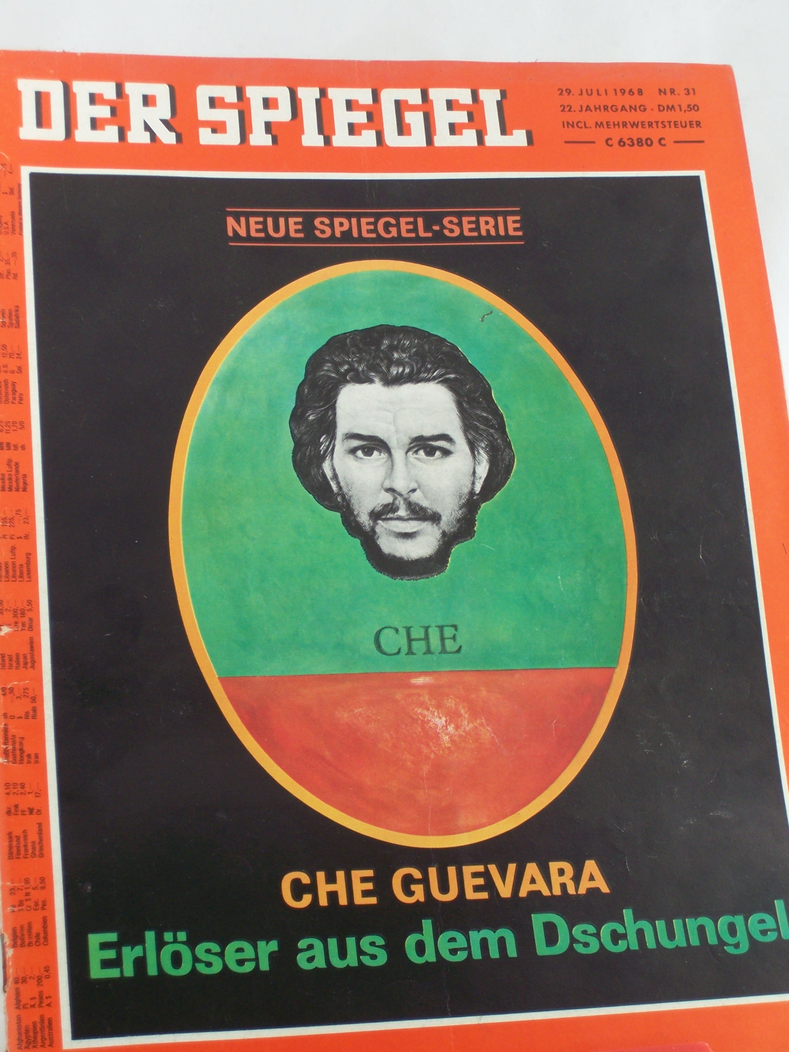 Artikelbild 1 des Artikels “31/1968, Che Guevara, Erlöser aus dem Dschungel “