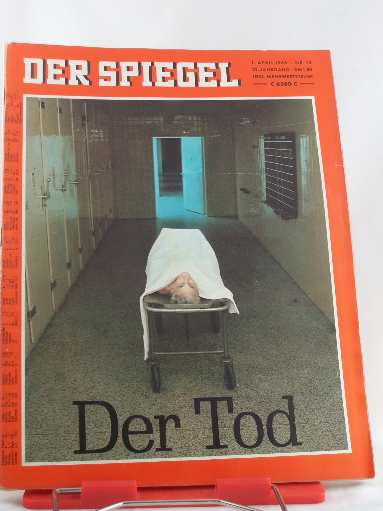 Artikelbild 1 des Artikels “14/1968, Der Tod “