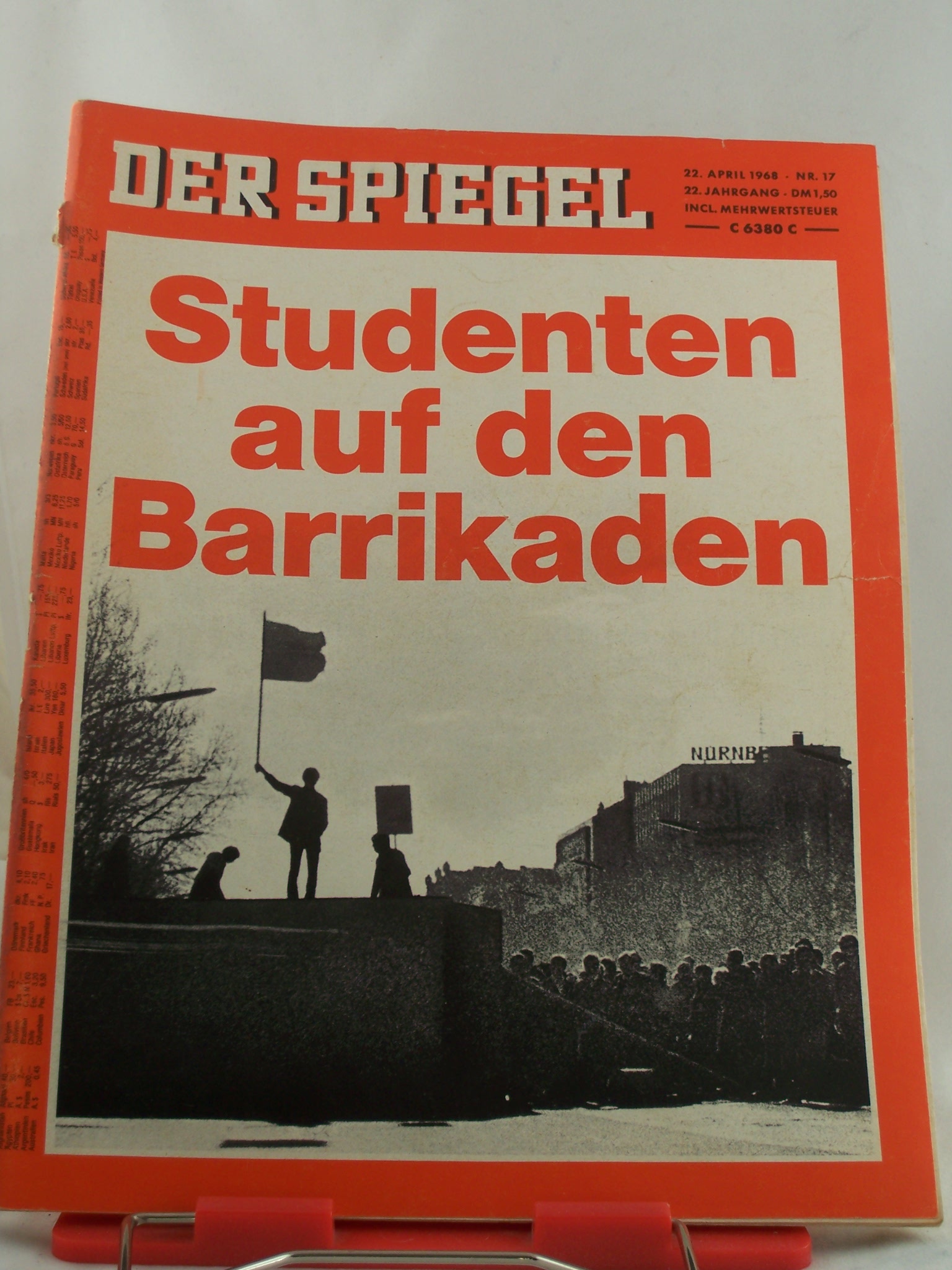 Artikelbild 1 des Artikels “17/1968, Studenten auf den Barikaden “