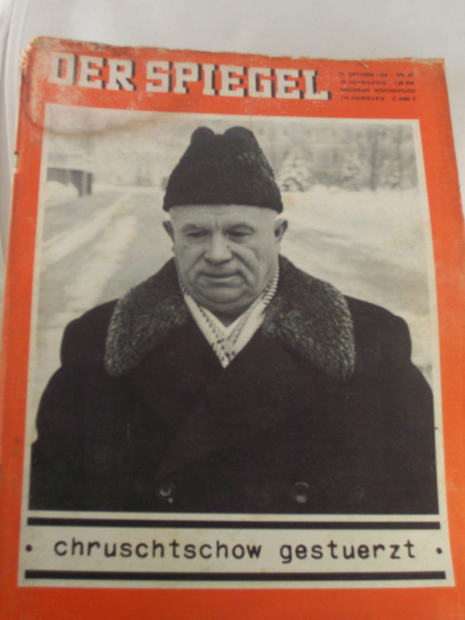 Artikelbild 1 des Artikels “43/1964, Chruschtschow gestürzt “