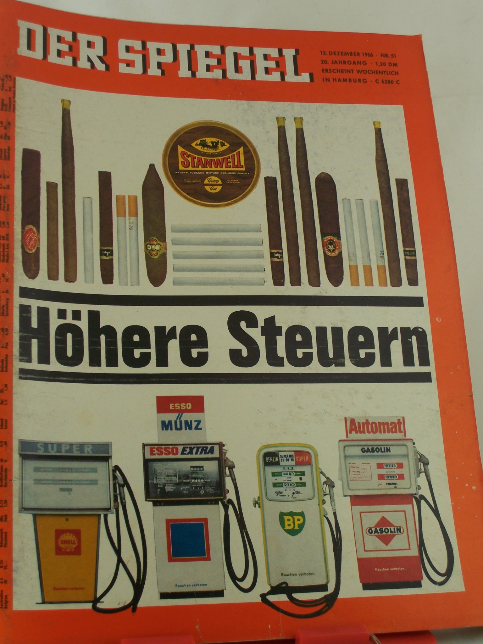 Artikelbild 1 des Artikels “51/1966, Höhere Steuern “